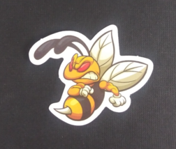 Bumblebee Wild Angry Animal Sticker 1.75&quot; x 2.18&quot; (C) - $1.64