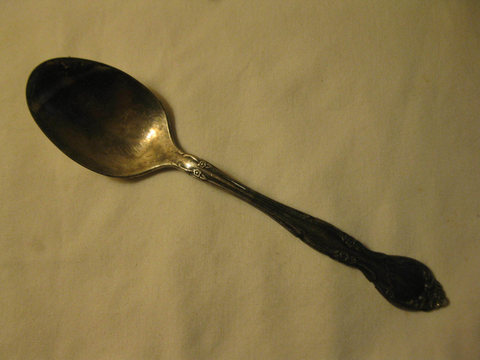 Community 1960 Affection Pattern 6" Silver Plated Table Spoon #2 - $6.00