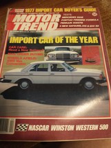 Motor Trend April 1977- Pontiac Firebird Formula, Import Car of the Year - £6.19 GBP