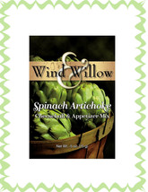 WIND AND WILLOW 1 Pack Spinach Artichoke Cheeseball &amp; Appetizer Mix~10 Servings - £7.21 GBP