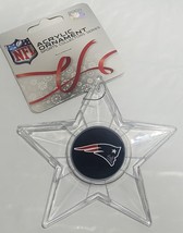 New England Patriots Acrylic Star Ornament - NFL - $12.60