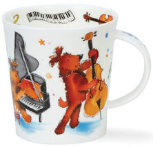 Dunoon Mugs - Lomond GROOVY Dogs - 320ml / 10.82oz - Fine Bone China Mug - $909.34 MXN