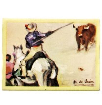 Picador &amp; Bull Vintage Spanish Phosphor Matches Collectible Corrochano E... - $14.99