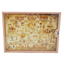 Educa Mediterranean Sea 1664 1000 Piece Jugsaw Puzzle Spain Vintage - £31.21 GBP