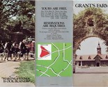 Grant&#39;s Farm Brochures St Louis Missouri 1970&#39;s Anheuser Busch Brewery  - $17.82