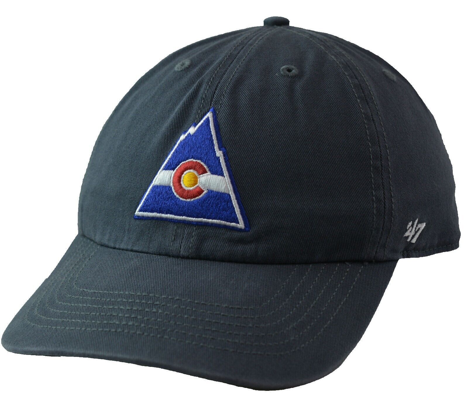 Colorado Rockies  '47 Franchise NHL Vintage Team Logo Fitted Hat