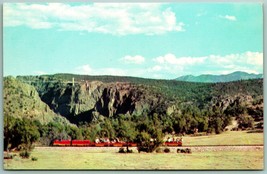 Royal Gorge Scenic Railway Train Canon City Colorado CO UNP Chrome Postcard G8 - £2.29 GBP