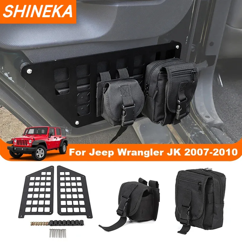 SHINEKA Stowing Tidying Car Front Rear Door Storage Rack Cargo Shelf Organizer - £22.65 GBP+