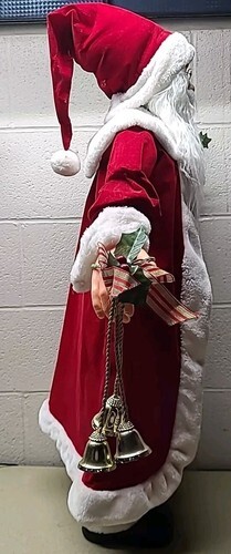 Northlight 36" Holly Berry Santa Claus with Presents and Gift Bag Christmas... Item image 5