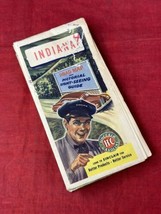 Sinclair Hc Gasoline Indiana Road Map &amp; Sight Seeing Guide Vintage - £7.78 GBP