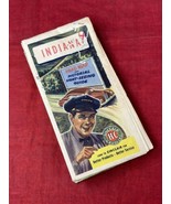 SINCLAIR HC GASOLINE INDIANA ROAD MAP &amp; SIGHT SEEING GUIDE VINTAGE - £7.67 GBP