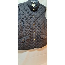 Women&#39;s Quilted, Water-resistant Black Vest from St. John&#39;s Bay, L - $17.81