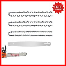20-Inch Chainsaw Bar &amp; Chain Combo for STIHL - 72 Links, 3 Chains, Germa... - $1,401.81 MXN