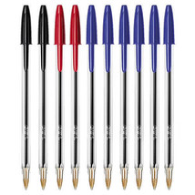BiC Cristal Original Ballpoint Pen (10pk) - Medium Assorted - $32.97