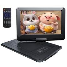17.5" Portable Dvd Player With 15.5" Hd Swivel Screen For Car And Kids, 4-6 Hour - £115.09 GBP