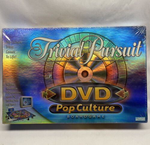 New Trivial Pursuit Pop Culture DVD Board Game 2003 Parker Bros - $6.63