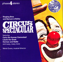 Circus Spectacular CD Merle Evans, Ringling Bros. &amp; Barnum Bailey (1996) - £15.87 GBP