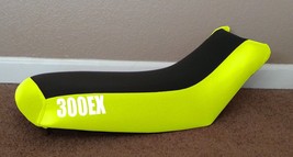 Honda TRX300ex 300ex Seat Cover  Lime and Black Color with 300EX Logo - $36.99