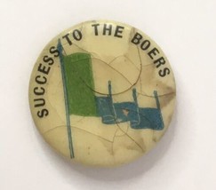 Success to the Boers Button Pin Antique W.F. Miller &amp; Co. South African ... - £19.11 GBP