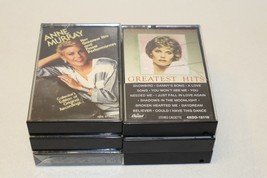 Lot of 6 Anne Murray Cassettes Greatest Hits, Heart Over Mind, Where Do You Go.. - £6.33 GBP