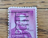 US Stamp Abraham Lincoln 4c Used Bar Cancel 1036 - $0.94