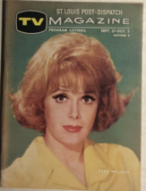 TV MAGAZINE St. Louis (MO) Post-Dispatch September 27, 1964 Cara Williams - £11.73 GBP