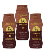 3 Pack  Tanning Sunscreen Lotion SPF8 8Oz Each - $51.02