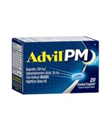 AdvilPM Nighttime *01/2028* Sleep-Aid 20 Coated Caplets - $170.70 MXN