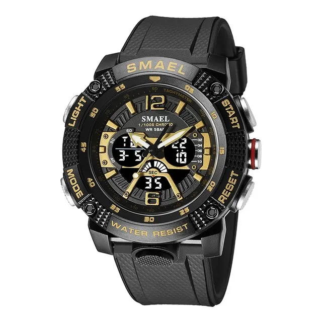 New Sport Watches Men Waterproof Analog Digital Quartz Wristwatches Male Fashion - £23.29 GBP