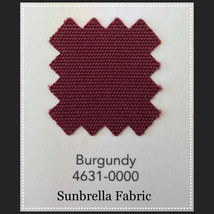 Sunbrella Fabric 60" Wide Burgundy #4631 4 Yards - $119.78
