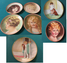 Bessie Pease Gutmann  Precious Portrait Collector Plate - Pick One ^^ - $35.00