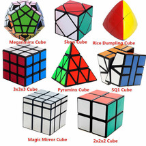 Magic Cube High Speed Twist Puzzle 8 Types Smooth IQ 3D Combination Toy Gift Box - £63.79 GBP