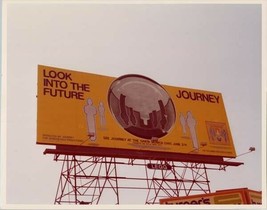 Journey Look Into The Future 1976 billboard Sunset &amp; Larrabee Hollywood 8x10 - £11.79 GBP