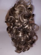 12&quot; Long Curly  Ponytail Wiglet Hairpiece  Clip On JOY By Mona Lisa - $12.00