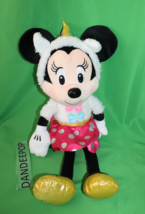 Disney Unicorn Minnie Mouse Stuffed Animal Plush Toy - £15.81 GBP