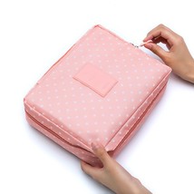 Outdoor Girl Makeup Bag Women Cosmetic Bag Women Toiletries Organizer Waterproof - £23.81 GBP