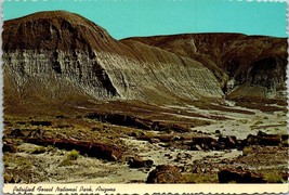 Arizona Blue Mesa Area Petrified Forest National Park Mountain Vintage Postcard - £7.51 GBP
