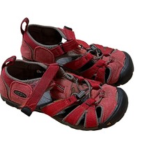 KEEN Red Children's Unisex Waterproof Shoes Sz 1Y - $19.20