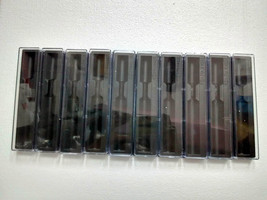 Lot of 10 Pen box plastic pen case Parker empty Black Gift boxes Free Sh... - $19.99