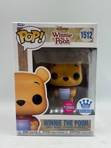 Pop! Winnie The Pooh Holding Honeypot Funko Exclusive FLOCKED LE /5000 1512 - $28.91