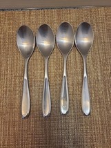 18/8 Korea SOLID STAINLESS STEEL FLATWARE  Unmarked Lot Of 4 Tablespoons - £13.55 GBP