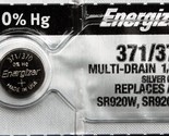 Energizer Batteries 371 / 370 (SR920W SR920SW) Silver Oxide Watch Batter... - £7.02 GBP