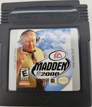 Madden 2000 Nintendo Game Boy Video Game - $16.74