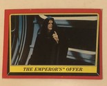 Return of the Jedi trading card Star Wars Vintage #118 Emperor’s Offer - £1.54 GBP