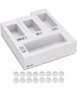 White Storage Sandwich Bag Organizer Kitchen Drawer Organization NEW - $58.37 CAD
