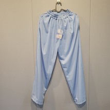 HOSHIZORA Pants Blue Stripe Straight-Leg Pants - Elastic waistband draws... - $89.99