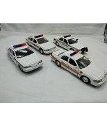 Lot Of (4) Illinois State Police Diecast Toy Cars 5&quot; - $526.68 MXN