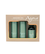 Agave Take-Home Smoothing Shampoo, Conditioner &amp; Treatment Trio - £41.08 GBP