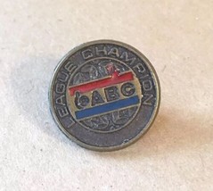 League Champions ABC Bowling Lapel Pin Enamel Vintage Pin-tack - £7.45 GBP