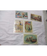 5 Vintage POSTCARD GEORGE WASHINTON BIRTHDAY Celebration LOT - $566.32 MXN